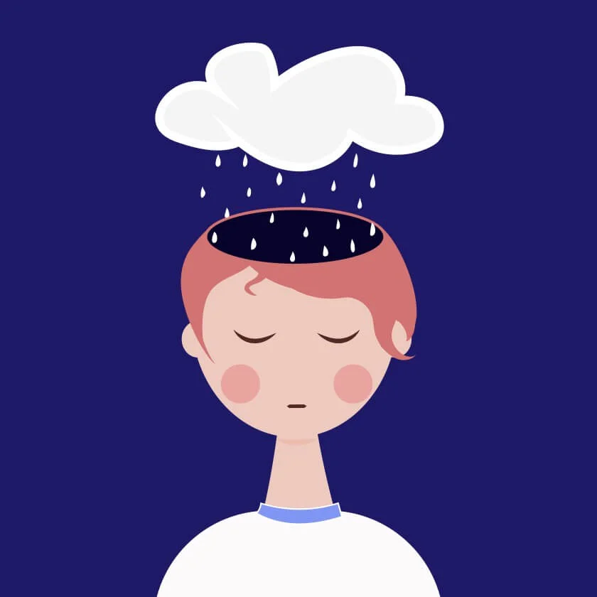 Illustration de depression